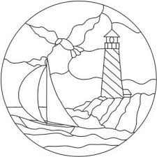 To stain take a stain fleckig werden: Stained Glass Patterns Free Printable Free Stained Glass Patterns Terris Lighthouse A4 Etc Free Stain Farbe Fur Glas Landschaftssteppdecken Muster Malerei