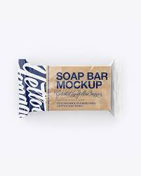 Soap Bar Mockup Top View In Flow Pack Mockups On Yellow Images Object Mockups Free Psd Mockups Templates Packaging Mockup Mockup Free Psd