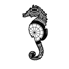 Download Seahorse Mandala Animal Svg In 2021 Animal Svg Mandala Seahorse Svg