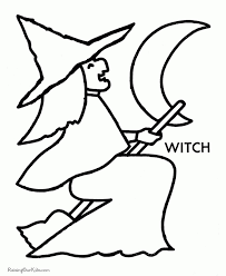 Tired of boring old crayons and accidentally breaking them just by holding them? Get This Witch Coloring Pages Free For Kids 6ir1n