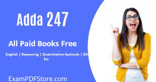 Adda247 is the best place to get mock tests. Adda247 All E Books Pdf Notes For All Government Exams Exam Pdf Store