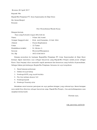 Pertumbuhan hotel di indonesia memang tergolong cepat sekarang ini, yang berefek pada meningkatnya lowongan kerja untuk perhotelan. Contoh Surat Lamaran Kerja Di Irian Supermarket