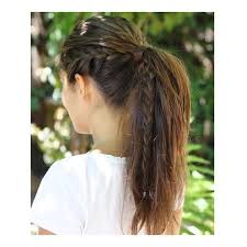 You'll have your natural hair color or add during a warm and vibrant tone like this one. 125 Cute Braided Ponytail Ideas For Spring