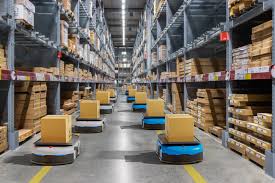 swarm robots in warehouse