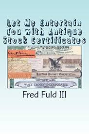 Indian edition book reviews & author details and more at amazon.in. Let Me Entertain You With Antique Stock Certificates The History Of The Entertainment Industry Through Old Stocks And Bonds English Edition Ebook Fuld Fred Amazon De Kindle Shop