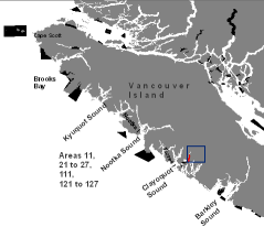 Broken Islands Group B C Rockfish Conservation Area