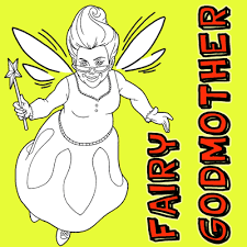 How To Draw Fairy Godmother From Shrek With Easy Step By Step Drawing Tutorial How To Draw Step By Step Drawing Tutorials Fairy Drawings Fairy Godmother Step By Step Drawing