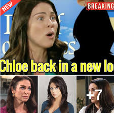 Days of our lives spoilers: Chloe back in a new look, Searching for the  father of Joy's child...See more in comments 👇