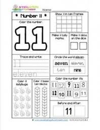 Number Worksheets For Kindergarten Number 11 Worksheet Numbers Kindergarten Number Worksheets Kindergarten Number Worksheets