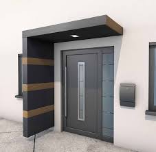 Personalizza Il Tuo Ingresso Con Un Pensilina Di Design Essenziale Architettura Exteriordesign Pens Design Ingresso Facciata Della Casa Esterni Casa Moderni
