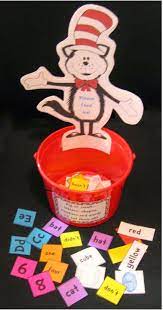 Feed The Cat In The Hat Game Classroom Freebies Dr Seuss Crafts Dr Seuss Activities Seuss Crafts