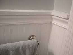 There is a rail behind the toilet at 30, even with c. Bead Board Bathrooms Bathroom Beadboard Bathroom In Firmones Sketch Backlit Bathroom Beadboard Bathroom Beadboard Chair Rail