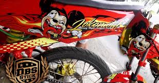 More… new desain satria fu 150. Foto Cutting Sticker Motor Satria Fu Modif Sticker