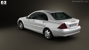 360 View Of Mercedes Benz C Class W203 Sedan 2005 3d Model Hum3d Store Benz C Mercedes Benz Benz
