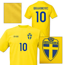 Sverige landslagströja em 2020 zlatan ibrahimovic 10 hemma fotbollströjor kortärmad. Billiga Prylar Svenska Landslaget Sverigetrojor Flaggor Fyndiq