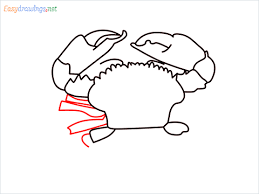 Below the eyes, draw a crab claw. How To Draw A Crab Step By Step 12 Easy Phase