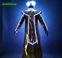 Hot Stage Performance Adult LED Costumes for Party Decorations Rave Glowing  Festival Event Night Club Decorations