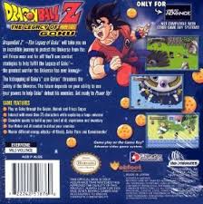 Well fear not, videogamer.com has five sets of cheats and related useful information within. Dragon Ball Z The Legacy Of Goku Gba Back Cover