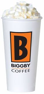 Biggby Coffee White Lightening Latte White Chocolate Biggby Coffee Coffee Menu Bigby Coffee