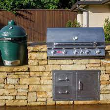 Discover the best bge accessories, price list and sizes in this the green egg takes bbqing and grilling to the next level, in multiple ways. Outdoor Kitchen With Green Egg Houzz