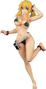 Amazon.com: ORCATOYS Fairy Tail: Lucy Heartfilia (Noir Swimwear Gravure  Version) 1: 6 PVC Figure, Multicolor : Toys & Games