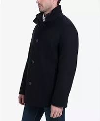 london fog mens wool-blend layered car coat created for macys reviews - coats jackets - men - macys in 2021 car coat coat mens jackets on men's wool car coat with zipper