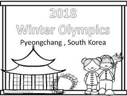 Do You Need A Fun Way To Introduce The 2018 Winter Olympics This Packet Contains Coloring Pages For The 201 2020 Summer Olympics Olympics Olympics Activities