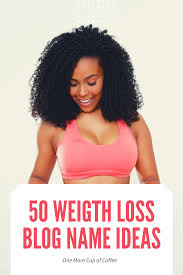 Pin On Weight Loss Blog Names