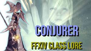 Wondering where to put your stat points? Ffxiv Class Lore The Conjurer Youtube