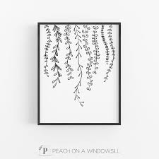 Leaf Line Drawings Minimalist Botanical Line Art Leaves Etsy Leaf Drawing Leaf Artwork Line Art