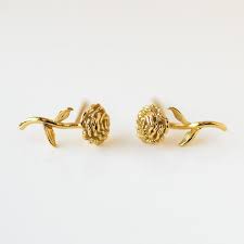 Birth Flower Earrings