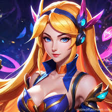 Elise from League of Legends with Original Skin | Stable Diffusion Online