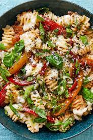 Pasta With Caramelized Peppers Anchovies And Ricotta Recipe Recipe Stuffed Peppers Recipes Pasta Dishes