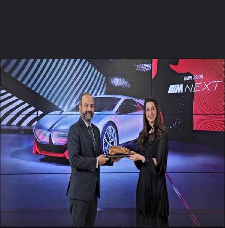 BMW car battery showroom product image