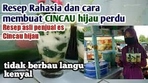 Dijamin anti gagal, mudah dan krispi banget. Cara Membuat Cincau Hijau Perdu Kenyal Tidak Langu Dengan Bahan Alami Youtube
