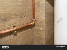 I believe in my area, copper is no longer permitted for gas lines. Copper Pipes Natural Image Photo Free Trial Bigstock