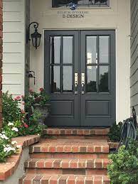 Dark blue front door ideas. What Are The Best Paint Colours For Your Front Door Kylie M Interiors
