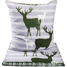 Edelrenforce Bettwasche Hirsch Baumwollbettwasche Bettwasche Textilien