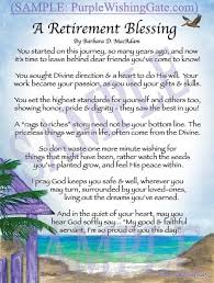 A Retirement Blessing Teacher Retirement Gifts Retirement Sentiments Retirement Wishes
