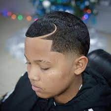 From the slide and touch screen play unit in the waiting area to the tvs, video games, and fantasy chairs on the cutting floor. Pin By Man Of Valor On Crispy Heads Boys Haircuts Taper Fade Haircut Fade Haircut Designs