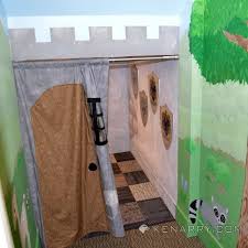 Kings & queens castle bed / room in 2019 | playroom. Castle Playroom Curtain Making An Entrance