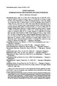 Image result for Apocynaceae subfamilies Apocynoideae and Rauvolfioideae