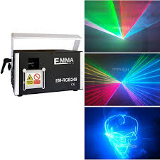 New High Power 3w Rgb Dmx Ilda Sd Card Lazer Show Light Music Fashion Laser Show System Disco Dj 3d Laser Lighting Wish