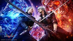 114 devil may cry 5 wallpaper. Dante Vs Vergil Devil May Cry 4k Hd Games Wallpapers Hd Wallpapers Id 38945