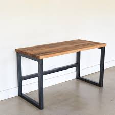 Reclaimed Wood Desk Industrial Barn Wood Desk Modern Etsy Wood And Metal Desk Reclaimed Wood Desk Wood Furniture Plans