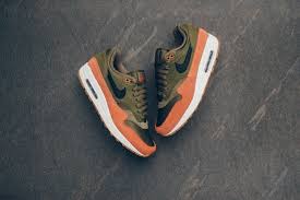 Nike Air Max 1 Olive Canvas Black Dark Russet From Sneaker Politics Nike Air Max Nike Dark Black