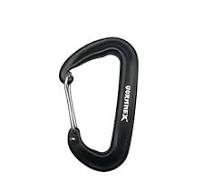 12KN Rated Aluminum Wiregate Carabiners For Hammock Camping 12KN Aluminum  Carabiners - 2645 LB Rated Wiregate Clips For Hammocks & Camping 12 Kn ...