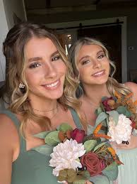 bridesmaids hair and makeup