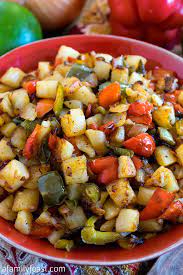 Potatoes O Brien Is A Classic Side Dish Dating Back To The Early 1900 S Made From Fried Diced Potatoe Dinner Side Dishes Potato Side Dishes Steak Dinner Sides