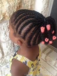 15 Adorable Braided Buns For Little Girls Afrocosmopolitan Black Natural Hairstyles Kids Braided Hairstyles Kids Hairstyles